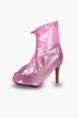 Pink PVC Waterproof  Shoes for Rain