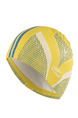 Yellow Adults Unisex Contrast Located Printing Cap Swimwear for Swimming
