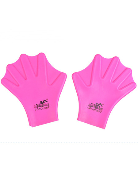 Pink Girl Webbed Gloves Swimwear for Swimming Snorkeling