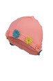 Pink Colorful Girl Flanger Flowers Cap Swimwear for Swimming