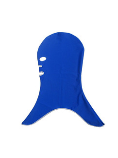 Blue Men Sun Protection Face Mask Swimwear for Diving