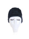 Black Women Long-Hair Ear Protection Cap Swimwear for Swimming
