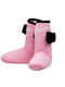 Pink Women Non-Slip Velcro Keep Warm Shoes Swimwear for Swimming
