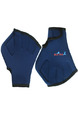 Blue Men Duck Palm Linking Located Printing Webbed Gloves Swimwear for Swimming Diving