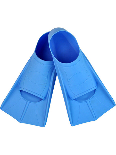 Blue Unisex Set Feet Frog Fins Swimwear for Swimming Diving