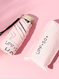 Sun umbrella sunscreen anti-ultraviolet female compact portable sunny and rain dual-use mini pocket