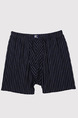 Black Stripe Boxer Brief Cotton Underwear