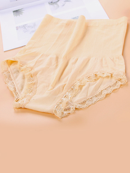 Beige Corset High Waist Blending Panties