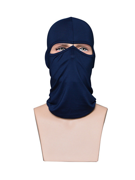 Blue Adults Outdoor Sun Protection Windproof Quick Dry Polyester and Elasticity Riding Mask