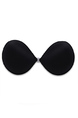 Black Stick On Silicone Bra