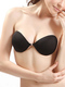 Black Stick On Silicone Bra 