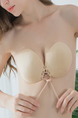 Beige Stick On Silicone Bra