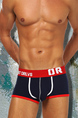 Red and Blue Boxer Brief Cotton Men Underwear