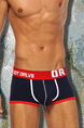 Red and Blue Boxer Brief Cotton Men Underwear