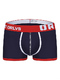 Red and Blue Boxer Brief Cotton Men Underwear 