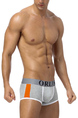 Gray Boxer Brief Cotton Men Underwear