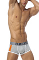 Gray Boxer Brief Cotton Men Underwear