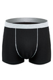 Black Boxer Brief Cotton Men Underwear