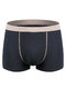 Blue Boxer Brief Cotton Men Underwear 