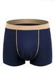 Blue Boxer Brief Cotton Men Underwear