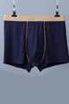 Blue Boxer Brief Cotton Men Underwear