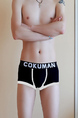 Black Boxer Brief Cotton Men Underwear