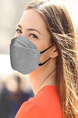 Dark gray Korea 3D face-lifting 3ply mask 10PCS