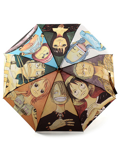 One Piece Umbrella Luffy Sauron foldable Umbrella Ten Strands Automatic Rain Windproof For Men and Women