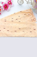 Beige Women Outdoor Driving Riding Sun Protection Printed Polyester Arm Sleeves  
