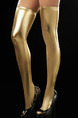 Golden Tight High Tube Polyester and Elasticity Stockings