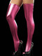 Pink Tight High Tube Polyester and Elasticity Stockings 
