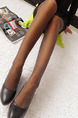 Grey Slim Bright Silk Polyester and Elasticity Stockings