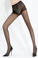 Black Slim Core Wire Polyester and Elasticity Stockings