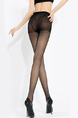 Black Slim Core Wire Polyester and Elasticity Stockings