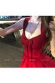 Red Lazy Didi La Môme 4 M Skirt Hem Princess Dress Bow Gold Feeling Sleeveless Waist Dress