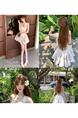 Light Beige Lazy Didi La Môme 4 M Skirt Hem Princess Dress Bow Gold Feeling Sleeveless Waist Dress