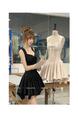 Blue New Chinese Style EIA Yiyao Gossip Oni French Style Retro Spaghetti Straps Dress Women's Spring Summer Slim-Fit Long Dress