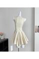 Lazy Didi La Môme 4 M Skirt Hem Princess Dress Bow Gold Feeling Sleeveless Waist Dress Cream