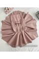 Lazy Didi La Môme 4 M Skirt Hem Princess Dress Bow Gold Feeling Sleeveless Waist Dress Blush Pink