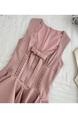 Lazy Didi La Môme 4 M Skirt Hem Princess Dress Bow Gold Feeling Sleeveless Waist Dress Blush Pink