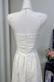 Jwunique Creamy-White High Sense Dress in Soft Ivory Color - Women's Summer 2025 New Slimming A-line Slip Dress