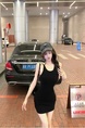 Real Shot Cost-Effective Dress Summer Backless Halter Knitted Hip Skirt with Chest Pad in Black