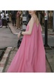 High Quality and Quality! Pink Super Fairy Suspender Dress Summer French Style This Year Popular Sweet Vacation Style Dress in Light Pink