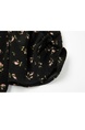Spot French Elegant Tea Break Dress Female 2025 Summer Commuting Simple Waist Slim V-Neck Floral Skirt in Black