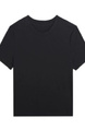 Black Popular Hot Girl Cotton Short-Sleeved T-shirt Women's Summer 2025 Korean Style New Solid Color Round Neck Slim Fit All-Match Pure Desire Top