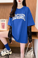 Real shot of 2025 back-collar modal 92% viscose fiber + 8% spandex short-sleeved T-shirt for women in vibrant blue