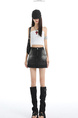 Real Shot of Retro Washed Black High Waist Slim Denim Skirt for Women - All-Match Elastic Slim Fit High A-Line Hip Skirt