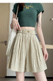 Real Shot Textured Ice Silk Cotton and Linen Shorts for Women 2025 Summer Thin Slim High Waist Casual Loose Shorts in Beige