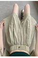 Real Shot Textured Ice Silk Cotton and Linen Shorts for Women 2025 Summer Thin Slim High Waist Casual Loose Shorts in Beige