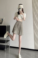 Real Shot Textured Ice Silk Cotton and Linen Shorts for Women 2025 Summer Thin Slim High Waist Casual Loose Shorts in Light Brown
